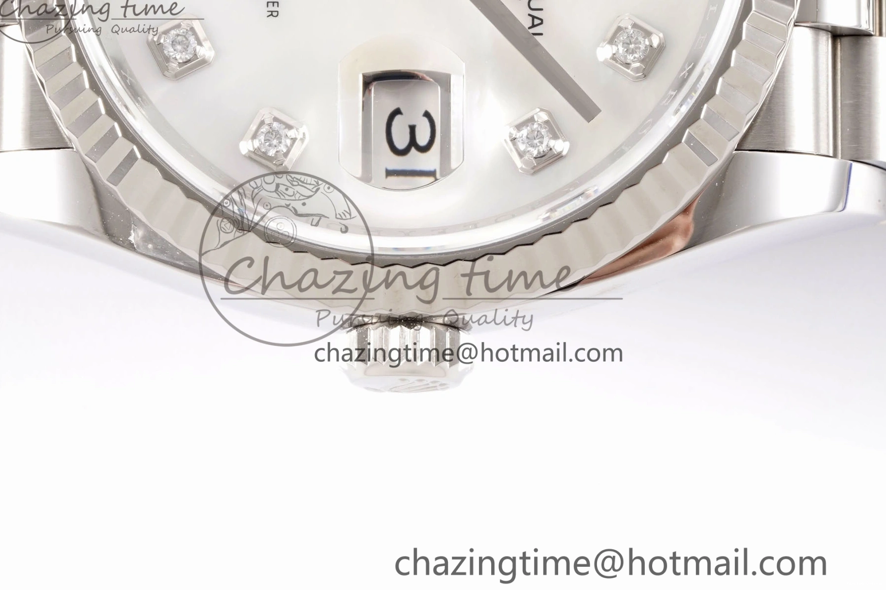 0419 DateJust 36 126234 Clean 1:1 Best Edition 904L Steel White MOP Diamonds Dial on Jubilee Bracelet VR Youthful 1992